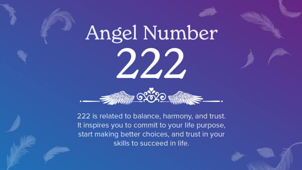 Angel number 222